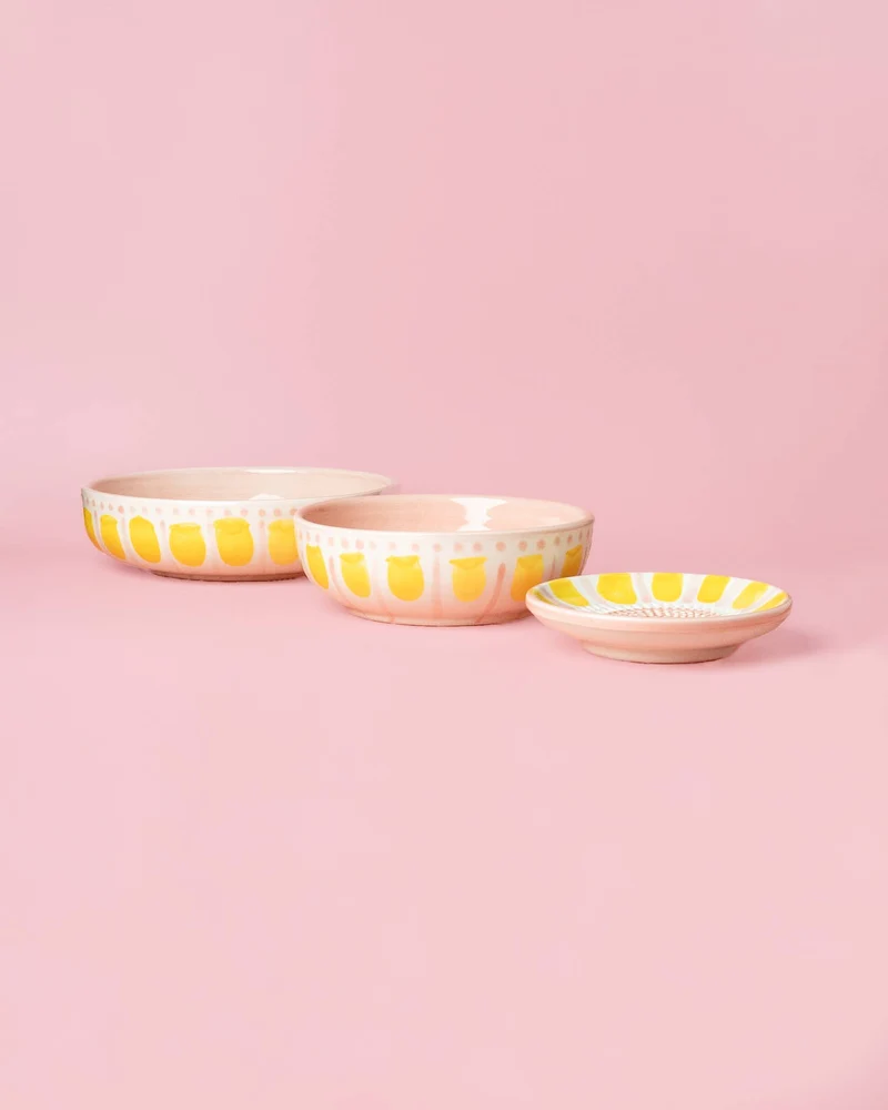 Keramikreibe "Valentina" 12cm für Knoblauch, Ingwer & Gewürze
