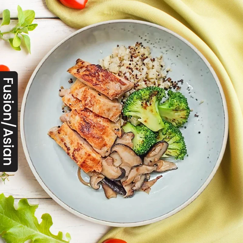 G2. Grilled Teriyaki Chicken w/ Cauliflower Rice - 1 day expiry (Fri)