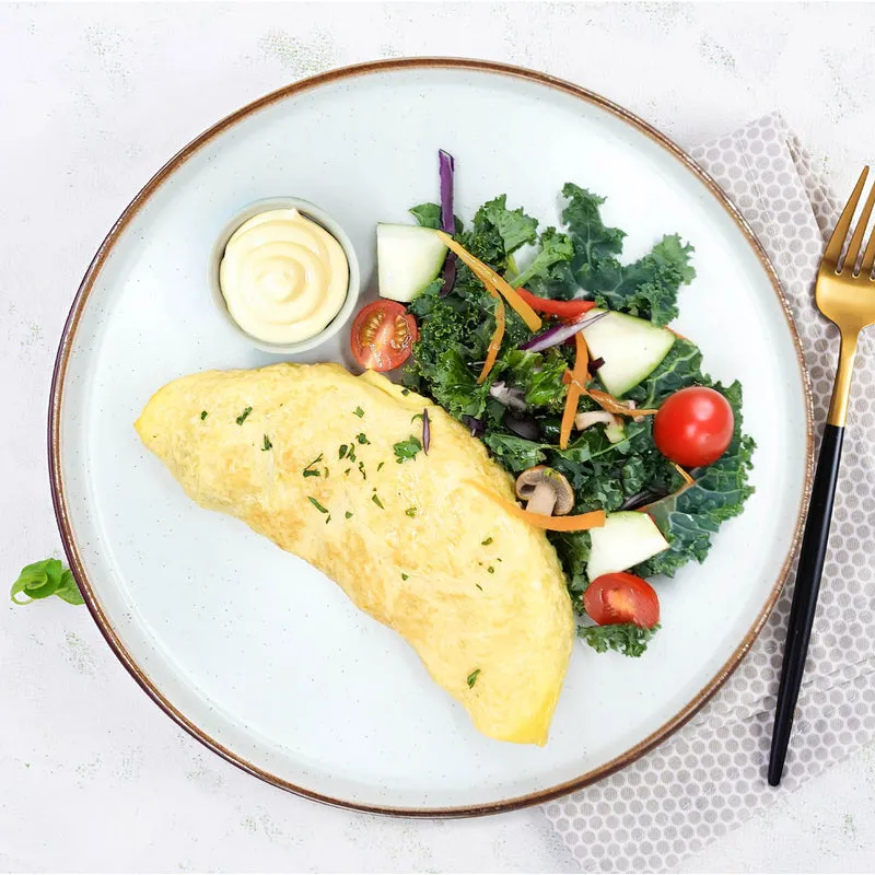 Healthy Tuna Omelette W/ Mix Green Salad