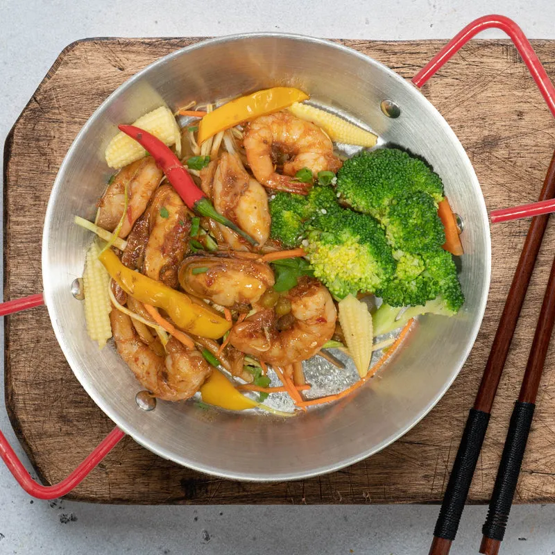 Spicy Sichuan Mix Seafood W/ Assorted Vegetables