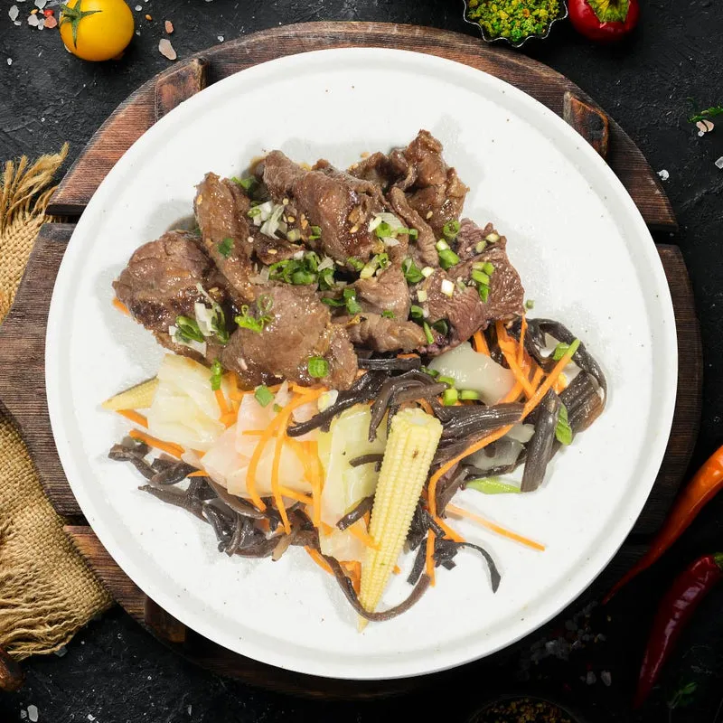 Korean Beef Bulgogi W/ Assorted Stir-Fry Vegetables