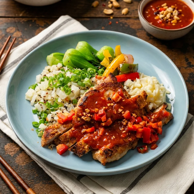 Kung Pao Chicken w/ Cauliflower Rice (1 day expiry)