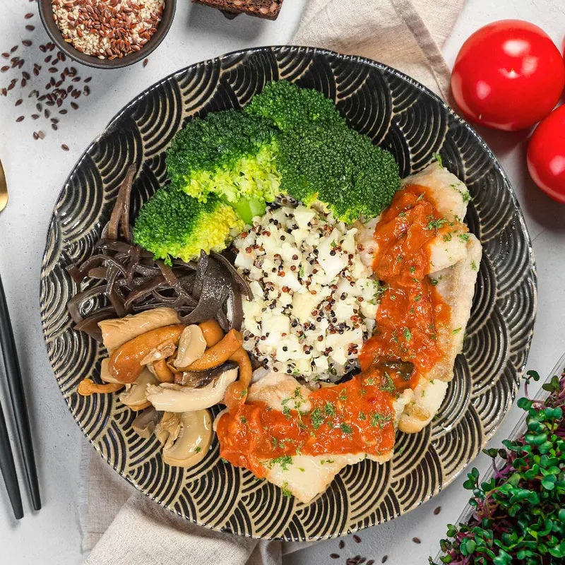 Snapper Bibimbap w/ Veggies & Cauliflower Rice (1 day expiry)