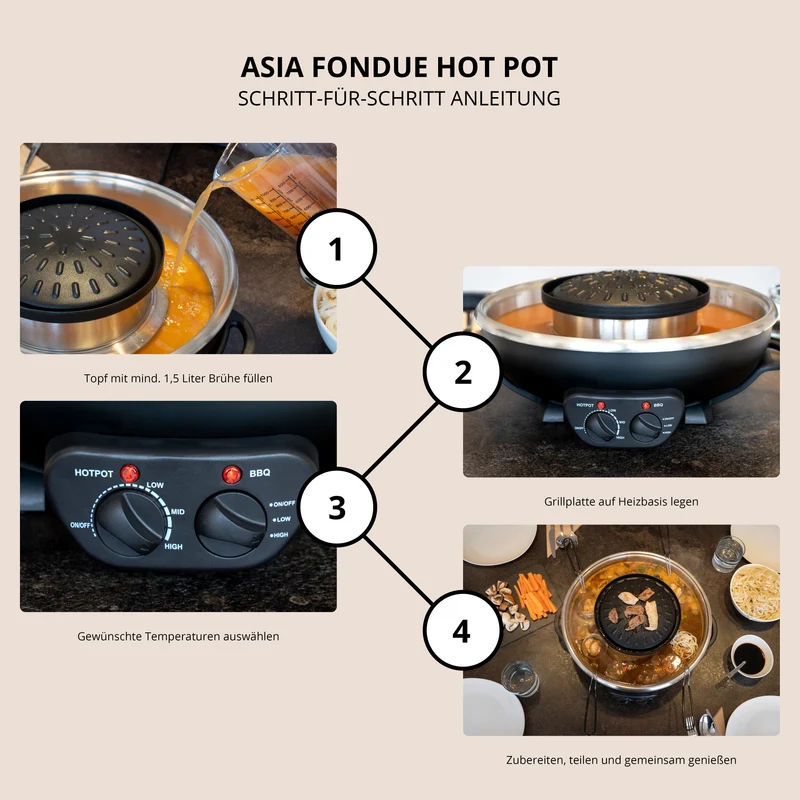 Asia Fondue Hot Pot