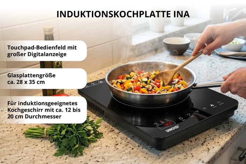 Induktionskochplatte Ina