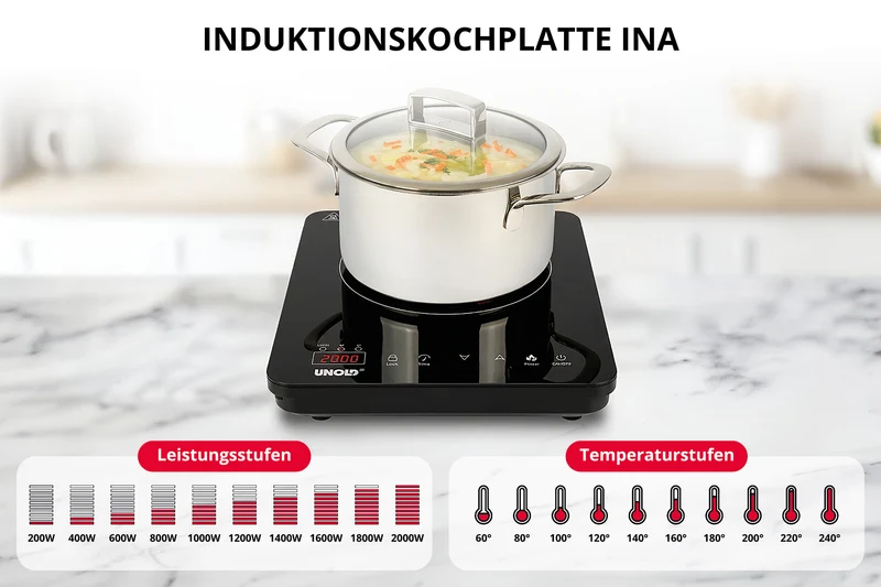 Induktionskochplatte Ina