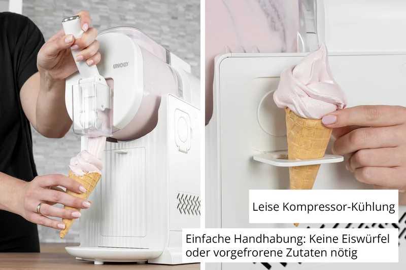 2in1 -Slush und Softeismaschine Sofia