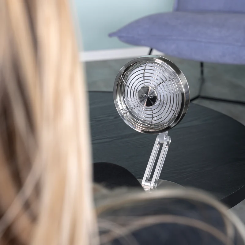 Akku-Tischventilator Steel Flex
