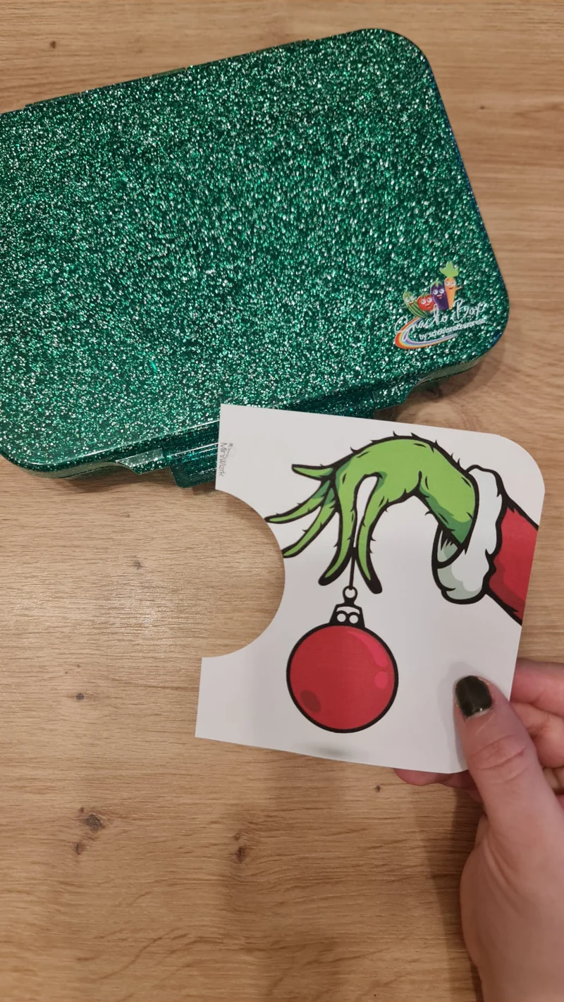 SnackiBox Bundle - Grün Glitzer