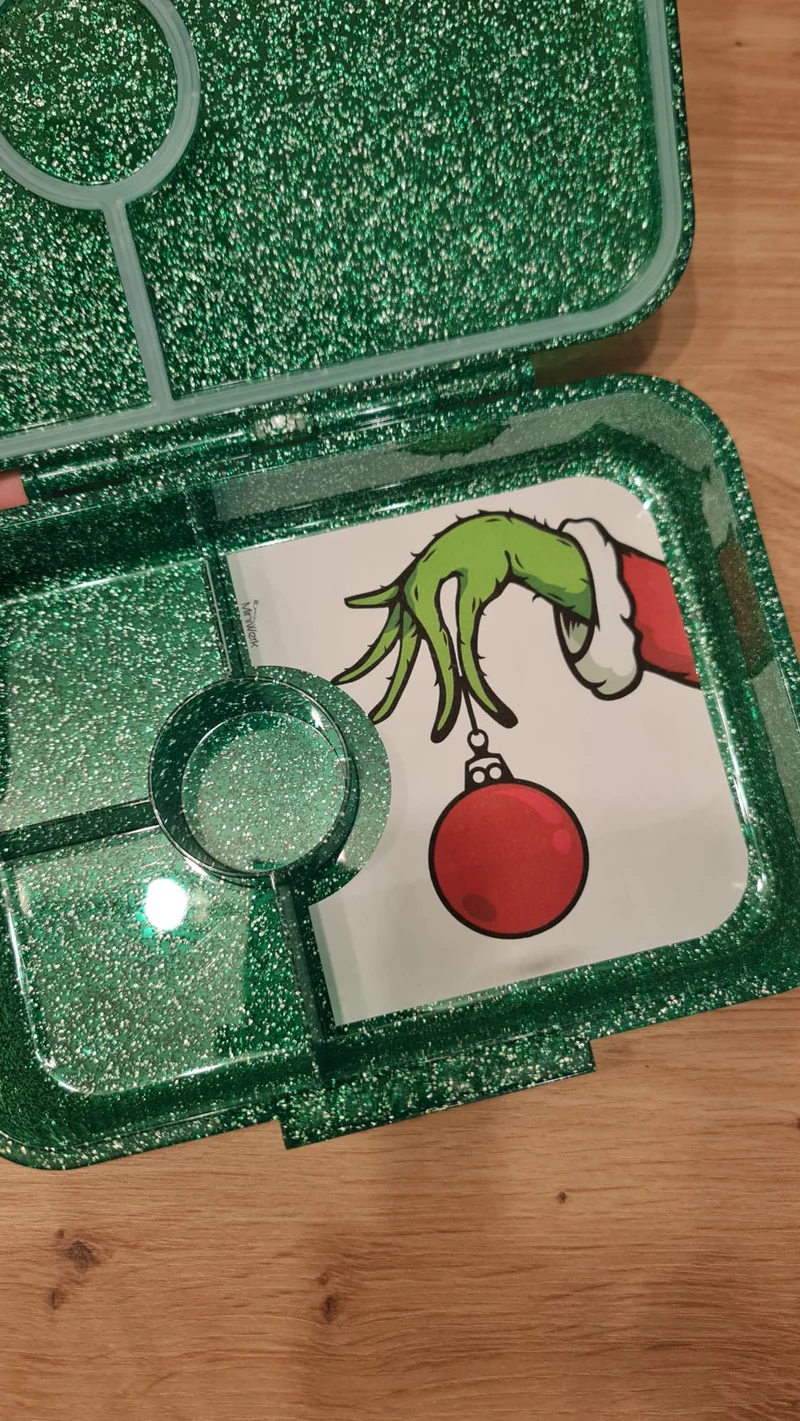 SnackiBox Bundle - Grün Glitzer