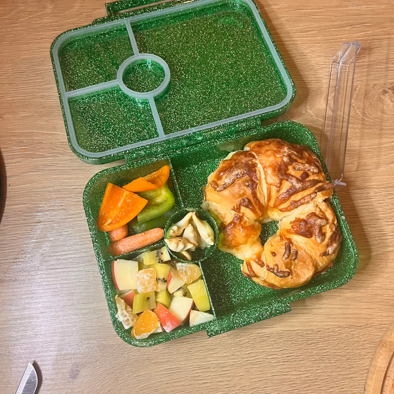 Grün Glitzer - SnackiBox