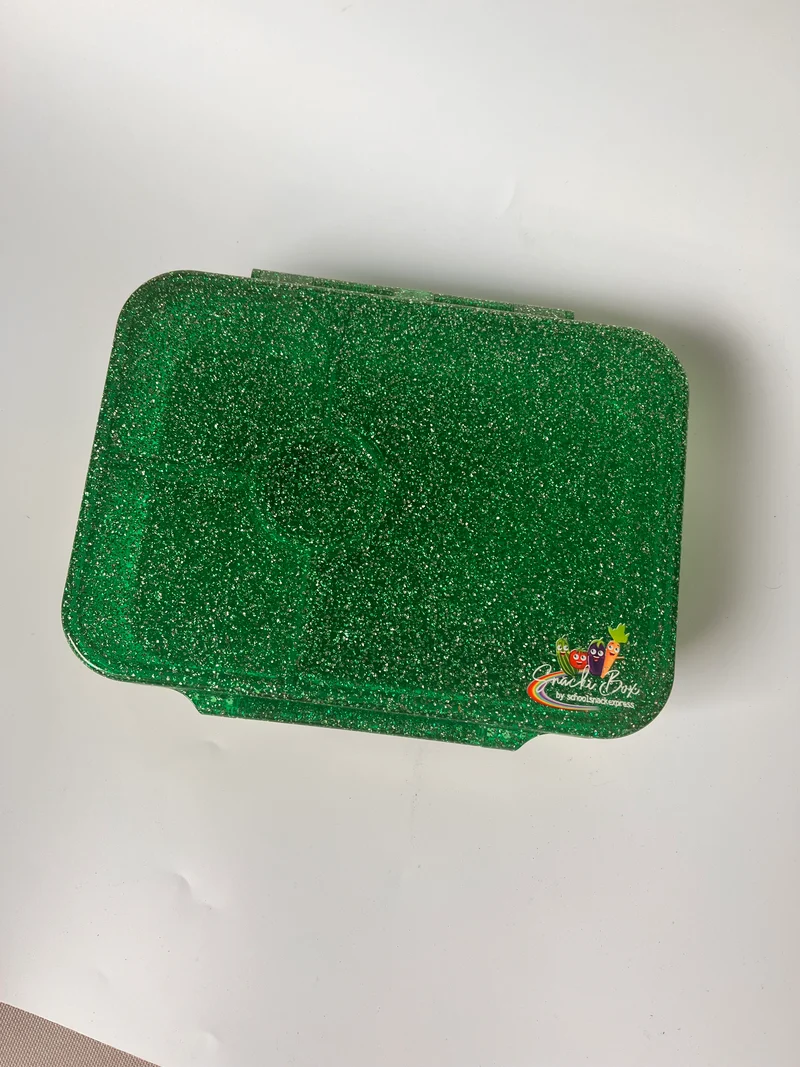 Grün Glitzer - SnackiBox