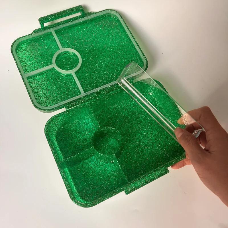 Grün Glitzer - SnackiBox