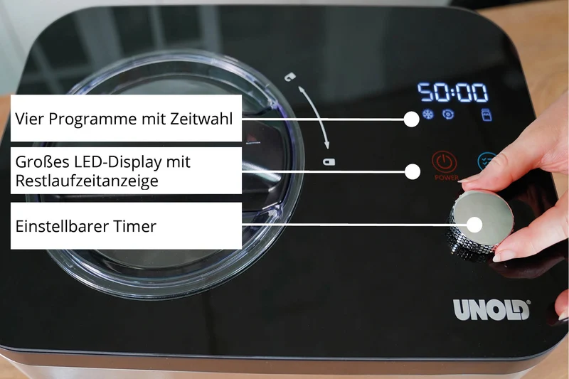 Eismaschine & Joghurtbereiter EVA