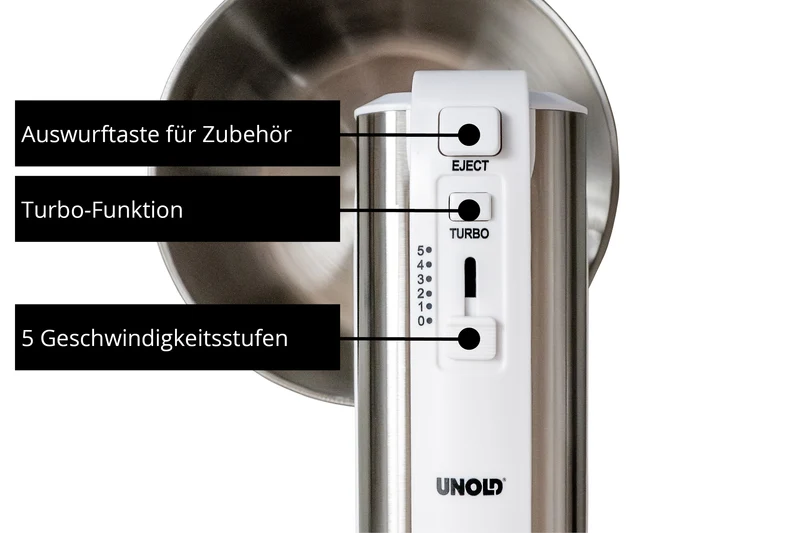 Handmixer Hannah mit Rührschüssel
