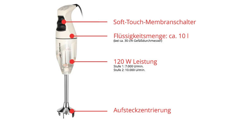 ESGE-Zauberstab Bundle E 120 Select Creme