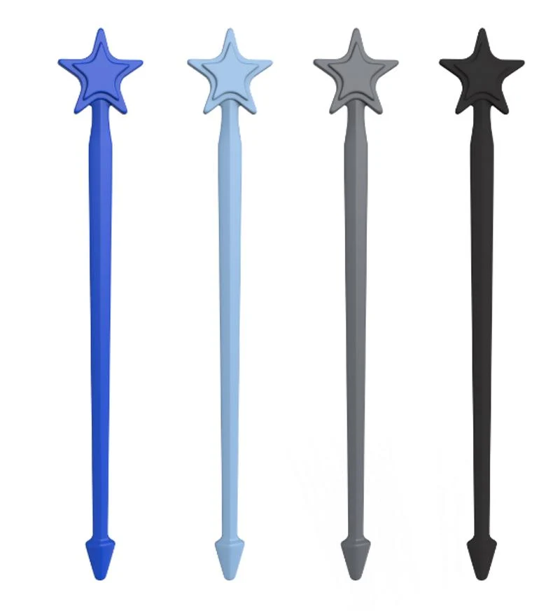 Lunch Punch - Foodpicks Sterne, 4er Set - Blau