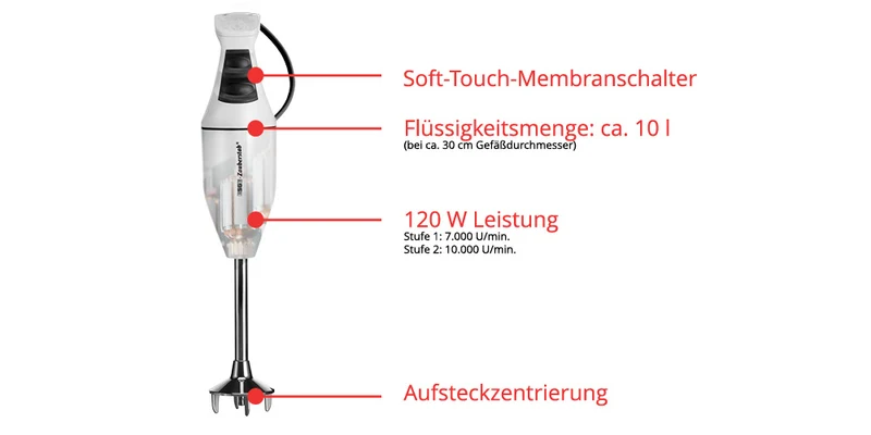 ESGE-Zauberstab M100 Design, weiß