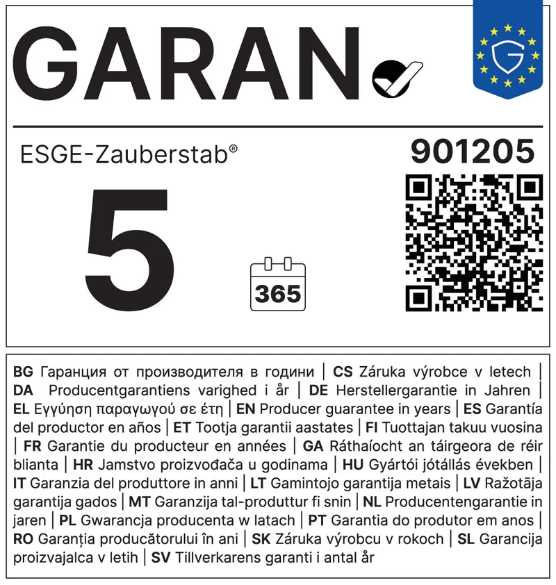 ESGE-Zauberstab M100 Design Bundle, weiß