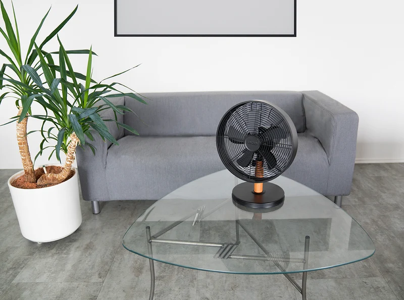 Tischventilator Black Steel
