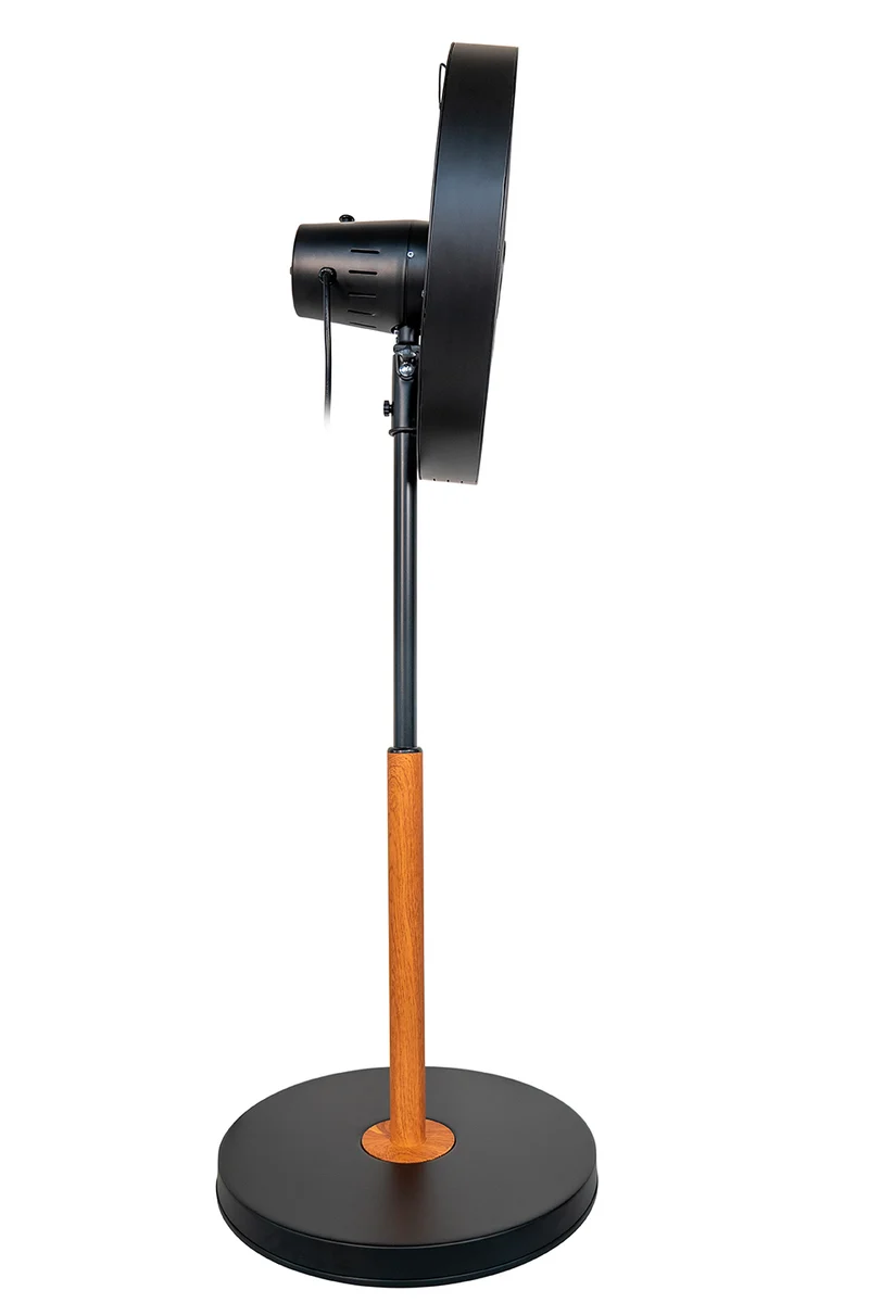 Standventilator Black Steel