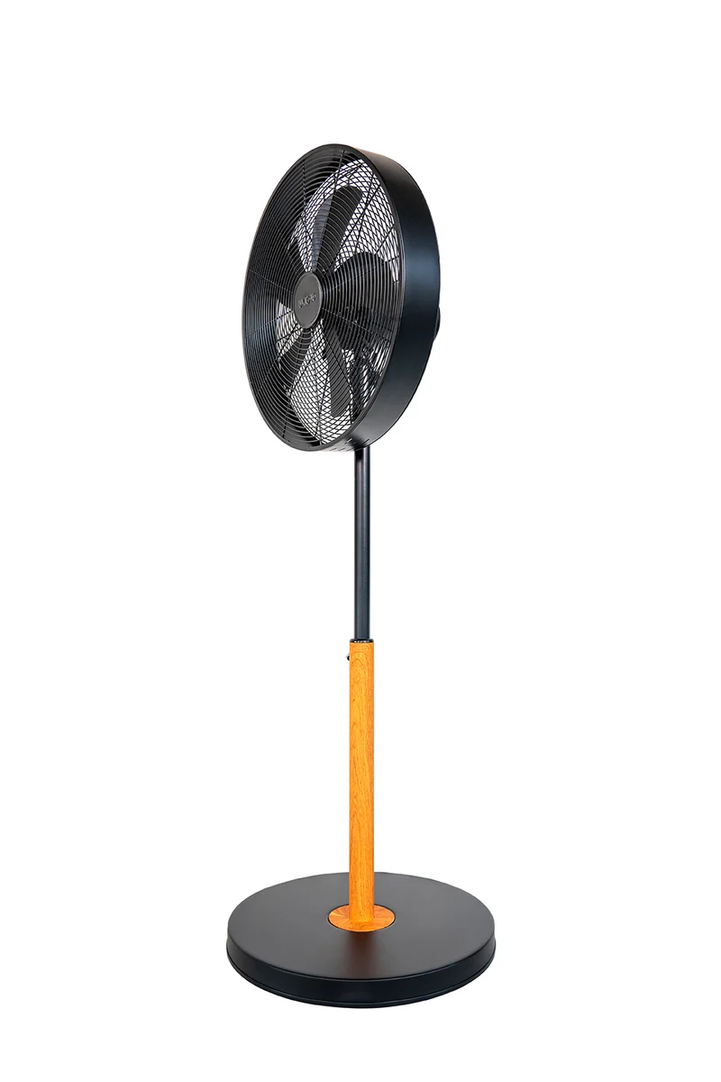 Standventilator Black Steel