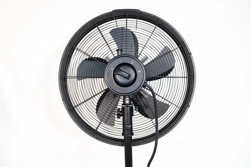 Standventilator Black Steel