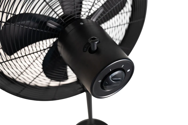 Standventilator Black Steel