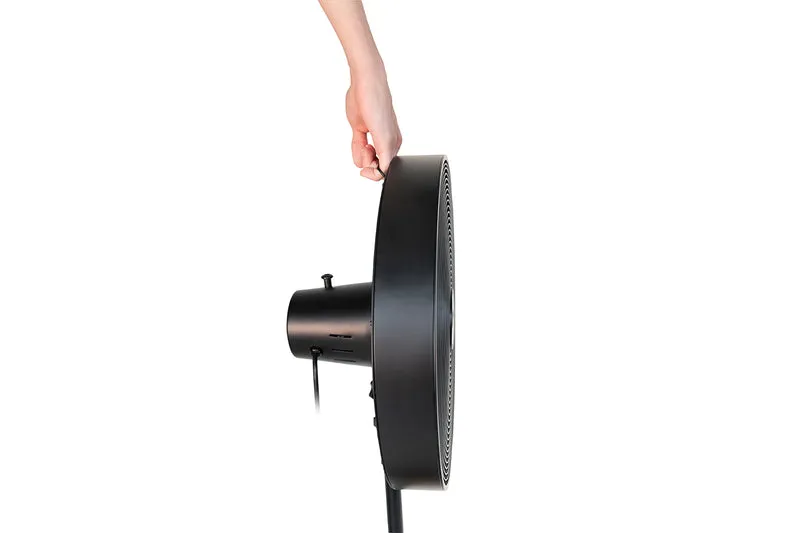 Standventilator Black Steel