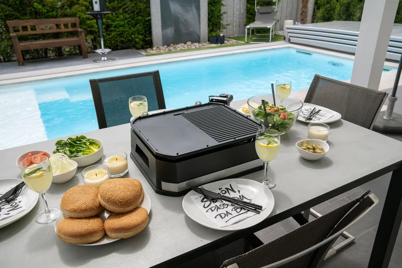 BBQ-Stand-/Tischgrill Jimmy