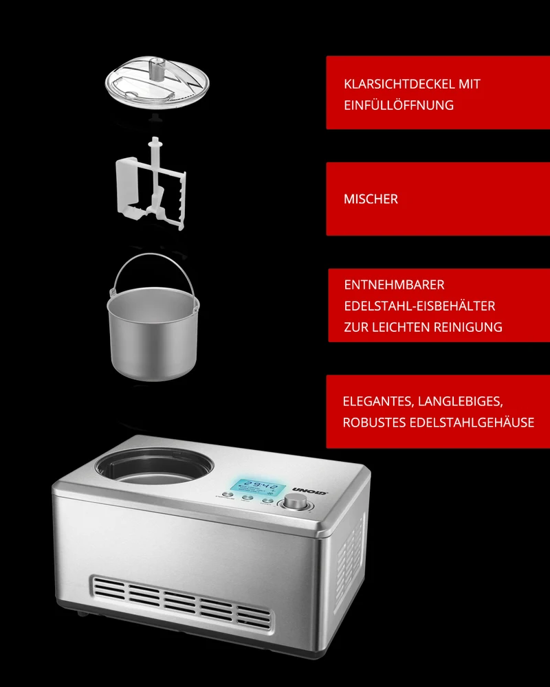 Eismaschine Nobile 2 L