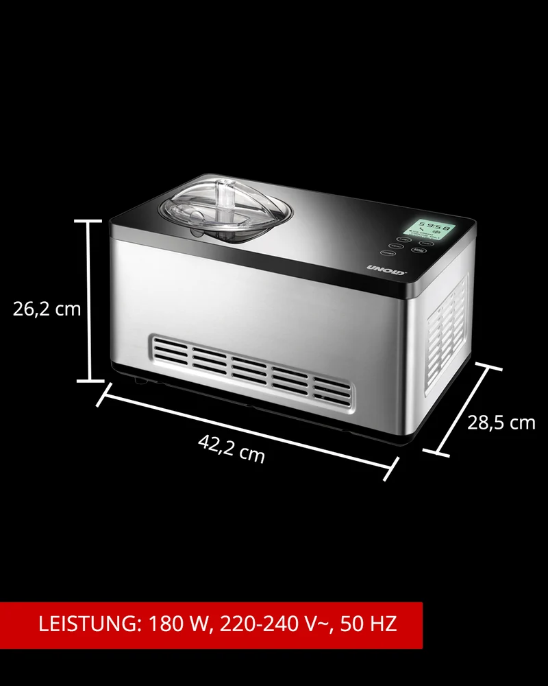Eismaschine Gusto Bundle inkl. Eisbuch