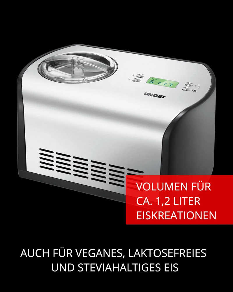 Eismaschine One inklusive Eisbuch 1,2 L