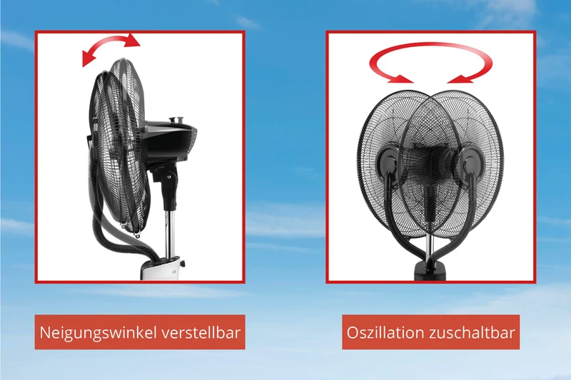 STANDVENTILATOR NEBULA TOUCH DIGITAL