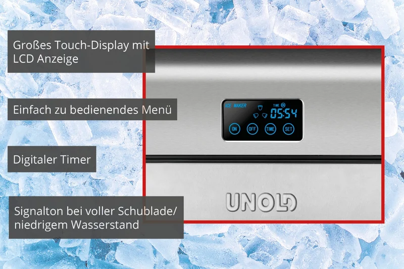 Eiswürfelbereiter Edel