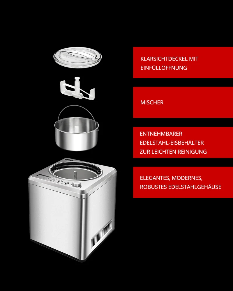 Eismaschine Exklusiv 2 L
