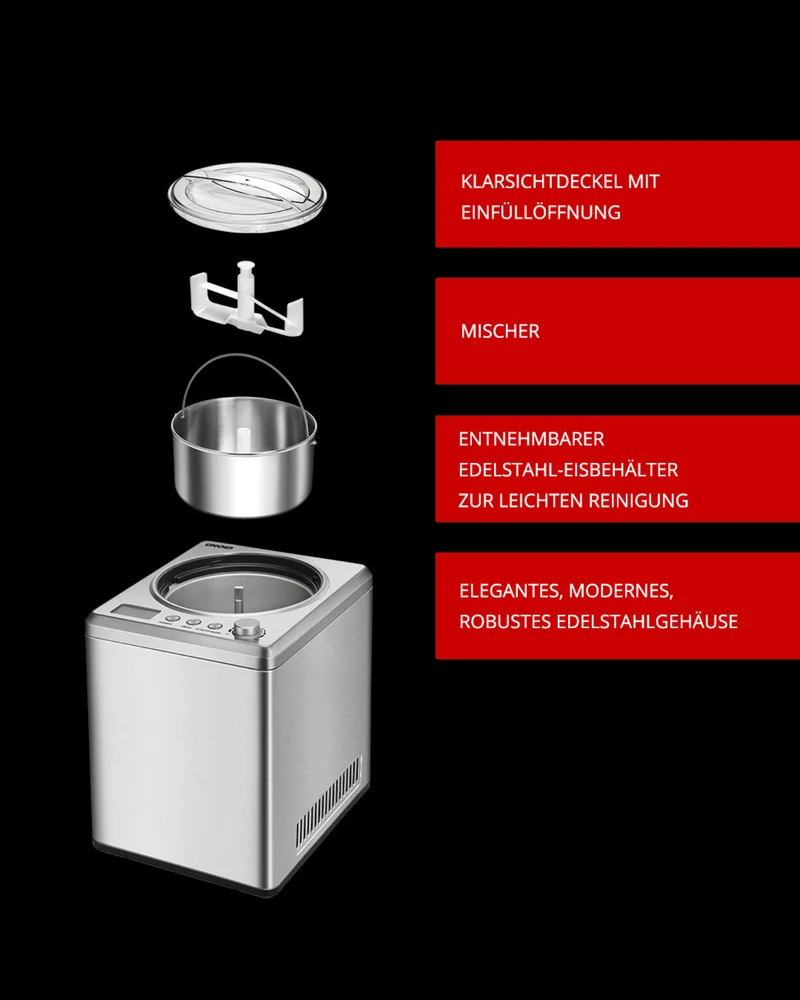 Eismaschine Profi Plus 2,5 L