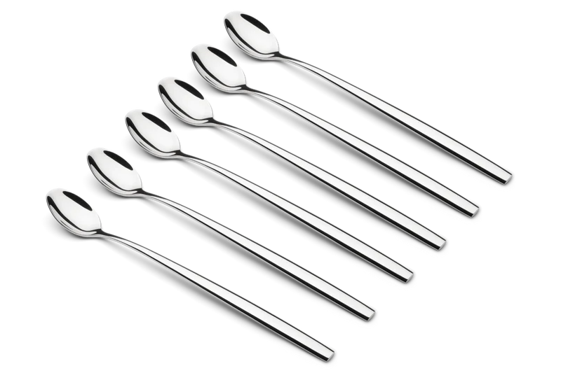 -Karl Weis- "PURO" Longdrinklöffel Edelstahl Set-6 Stück