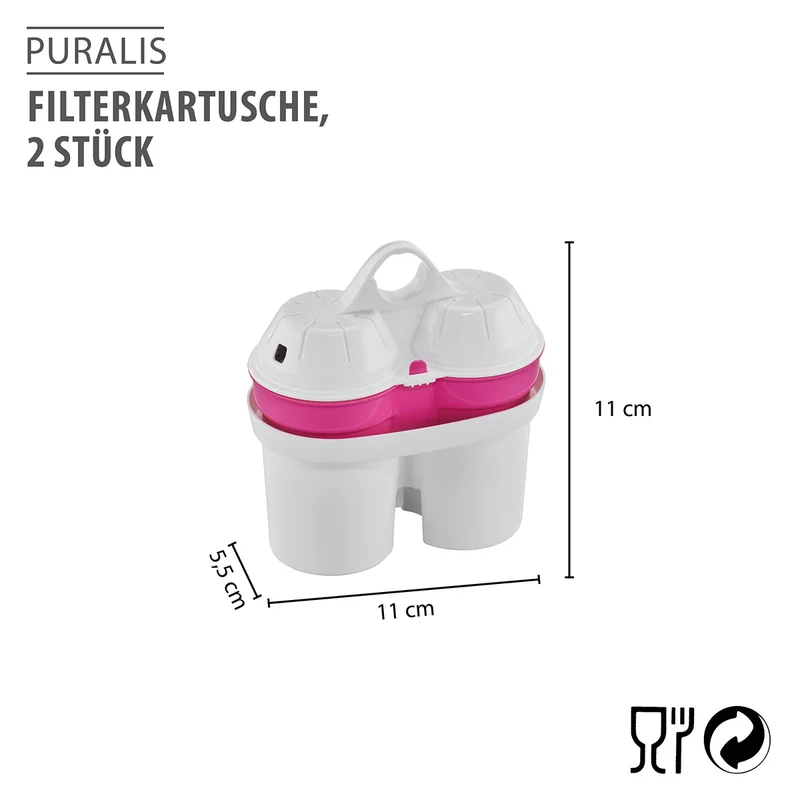 -GEFU- "PULARIS" Filterkartuschen 2 Stück