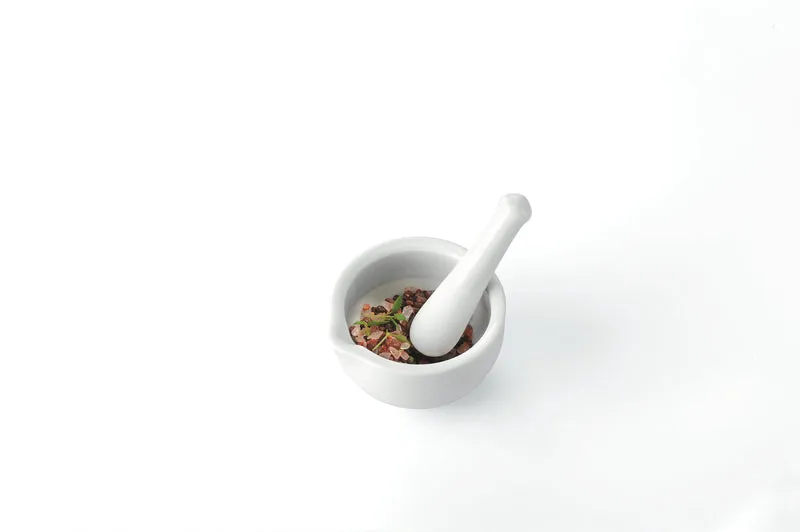 -GEFU- "MACINO" Mörser Porzellan 7,7CM