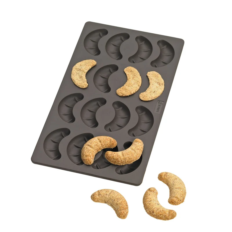-LURCH- "FLEXI®FORM Silikon" Vanillekipferl 16 Stück