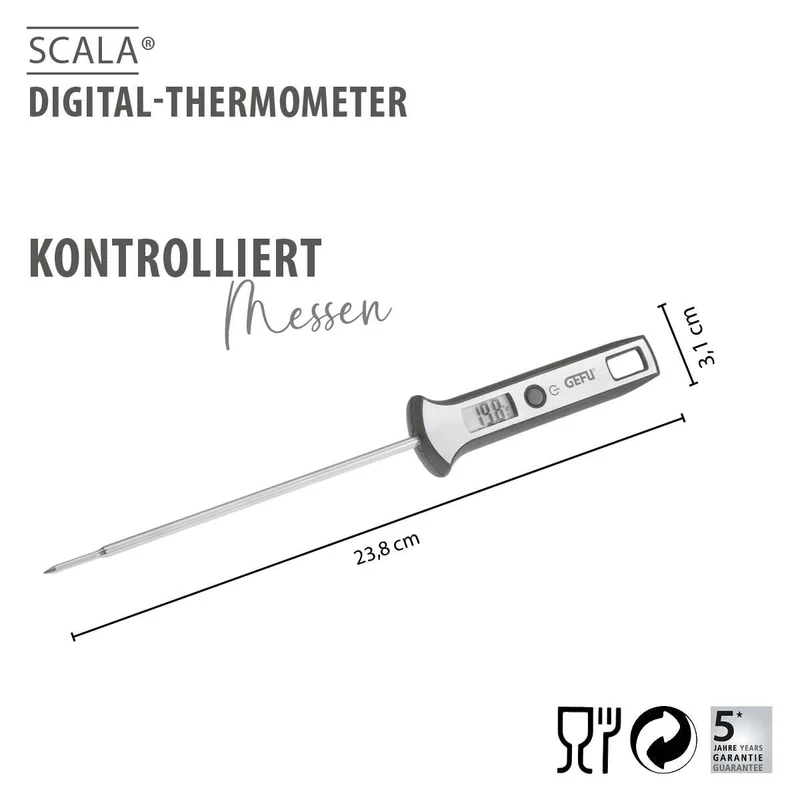 -GEFU- "SCALA" Digital-Thermometer