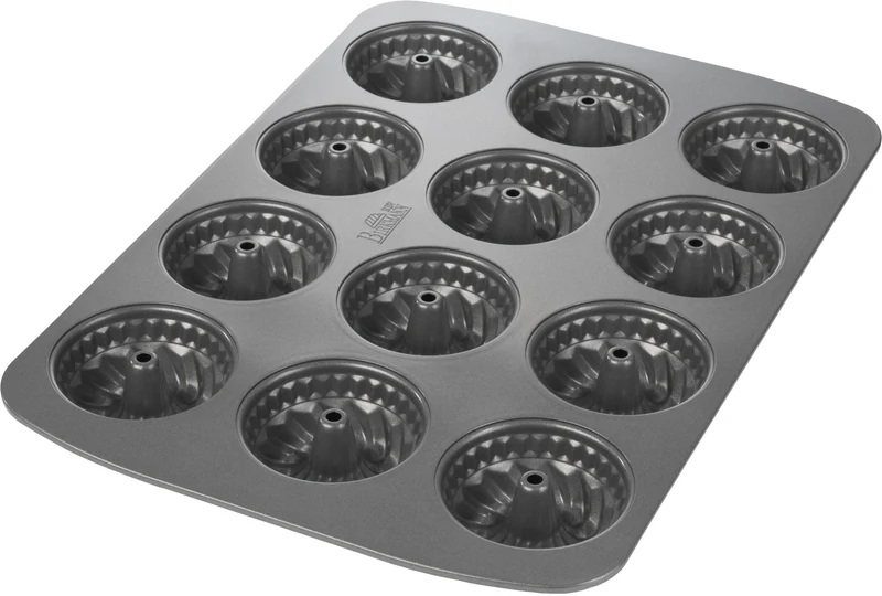 -RBV Birkmann- "Easy Baking" Mini-Gugelhupfform 12Stück -Marken-Antihaftbeschichtung