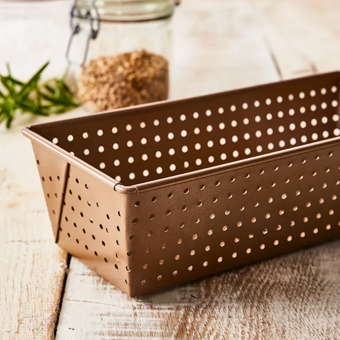 -RBV Birkmann- "Laib & Seele" Brotbackform -mit perforiertes Material_