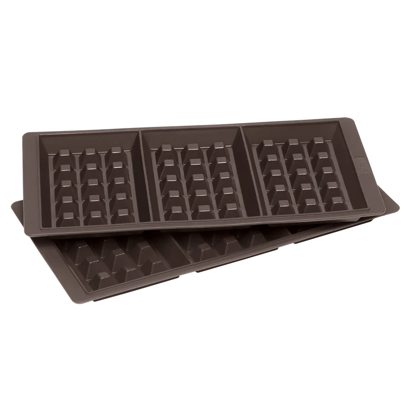 -LURCH- FlexiForm Waffel 29x14,5cm 3fach 2er Set