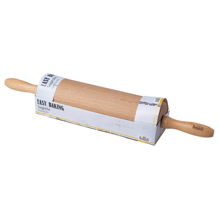 -RBV Birkmann- "Easy Baking" Teigrolle 25cm Buchenholz