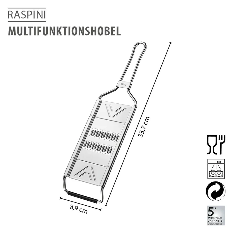 -GEFU- "PASPIN" Multifunktionshobel mit drei Wechseleinsätzen