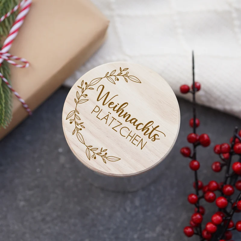 Vorratsglas "Weihnachtsplätzchen"