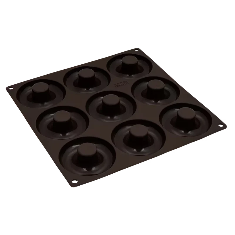 -Lurch- Flexiform Donuts 26x26cm 9fach braun