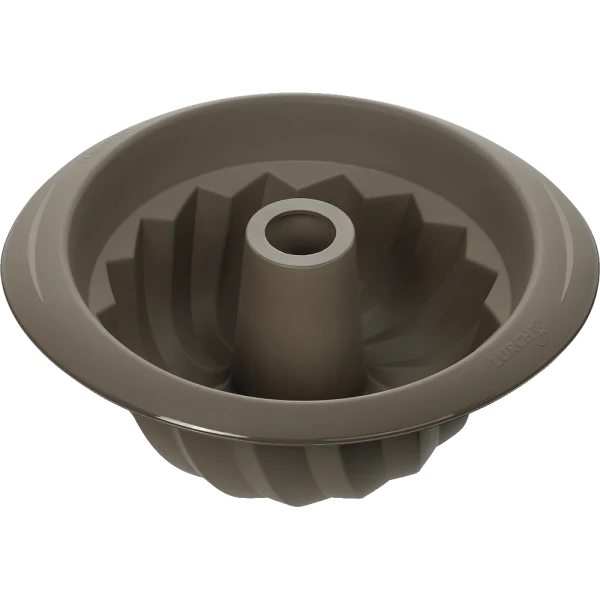 -Lurch- FlexiForm Gugelhupf 22cm Premium-Platin-Silikon braun